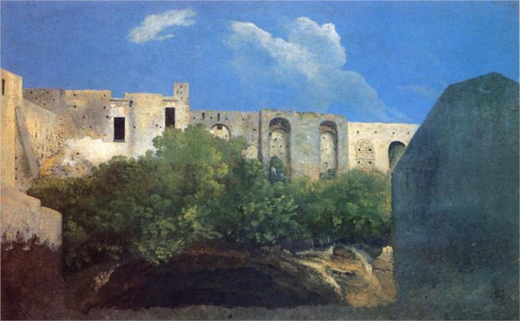 Ruined Buildings, Naples, 1782 - Томас Джонс