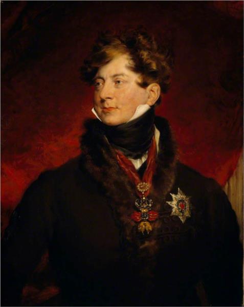 George IV, 1820 - Томас Лоуренс