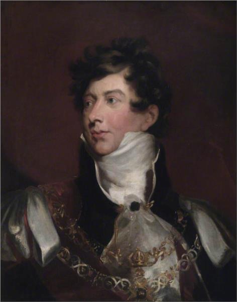 HRH George, Prince of Wales, KG, 1815 - Томас Лоуренс