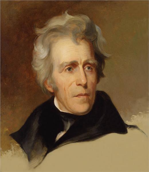 Andrew Jackson, 1845 - Томас Саллі