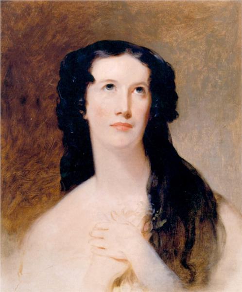 Mary Ann Paton (Mrs. Wood), 1836 - Томас Саллі