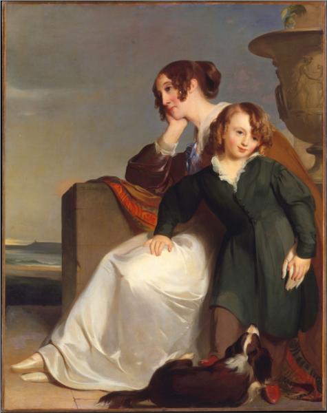 Mother and Son, 1840 - Томас Саллі