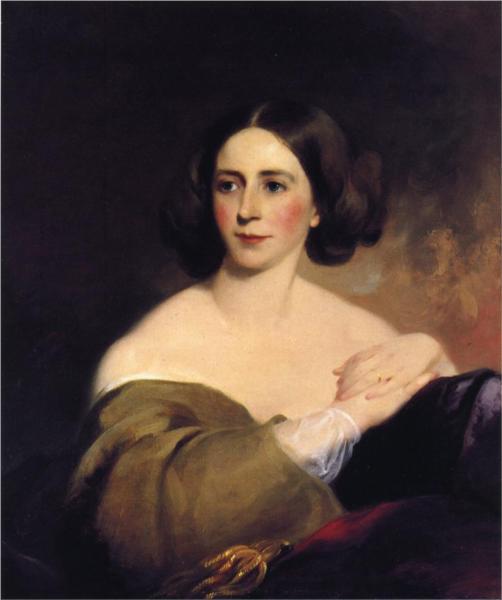 Mrs. Thomas Fitzgerald (Sarah Leveing Riter), 1858 - Томас Саллі