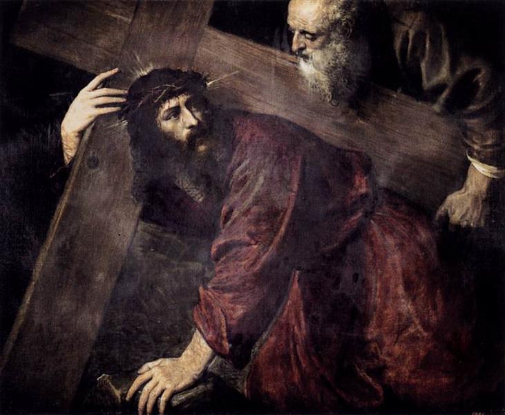Christ Carrying the Cross, c.1565 - Тициан
