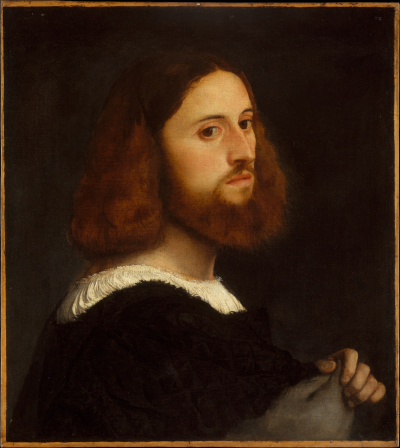 Portrait of a Man, c.1515 - Titien
