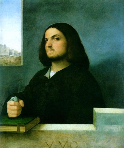 Portrait of a Venetian Gentleman, c.1510 - c.1515 - Tiziano