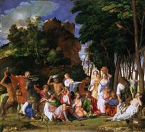 The Feast of the Gods - Titian