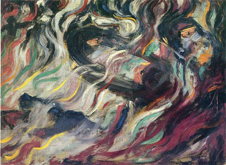 States of Mind: The Farewells, 1911 - Umberto Boccioni