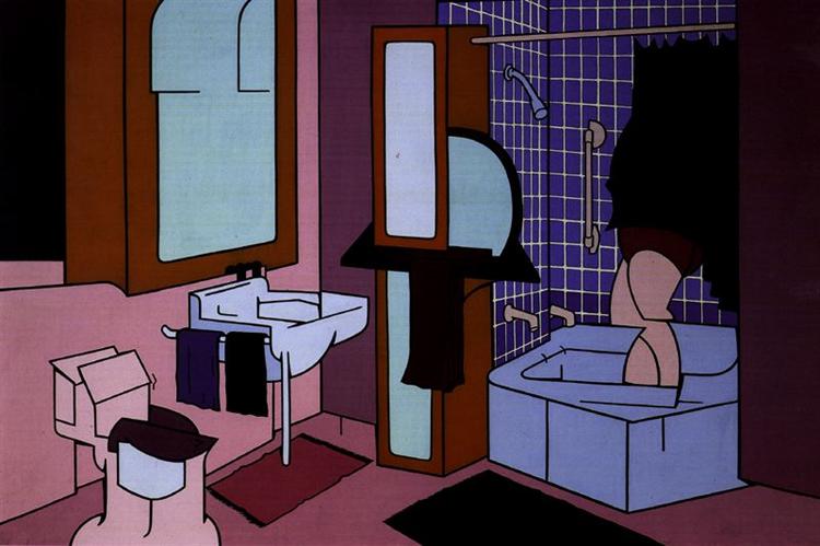 Hotel Chelsea Bathroom, 1968 - Валеріо Адамі