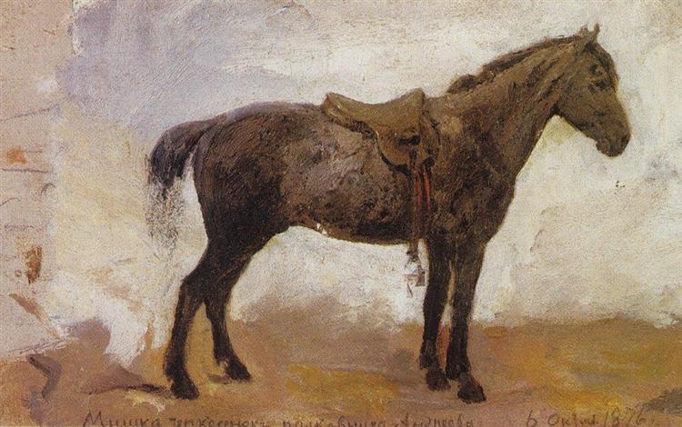 Horse Mishka, 1876 - Vasily Polenov