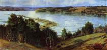 The River Oka - Wassili Dmitrijewitsch Polenow