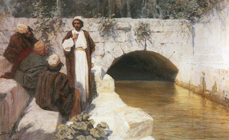 What People Think about Me, c.1900 - Vasily Polenov