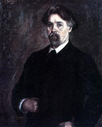 Self-Portrait - 瓦西里·伊万诺维奇·苏里科夫
