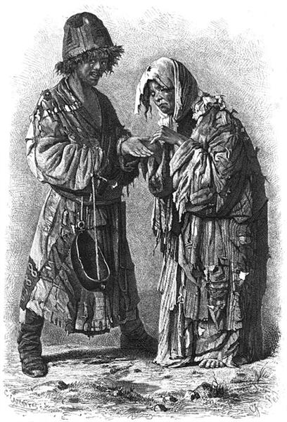 Douvana (Begging dervishes), 1873 - Wassili Wassiljewitsch Wereschtschagin