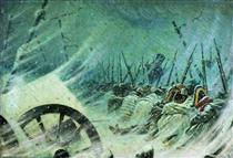 The Night Bivouac of the Great Army - Vasily Vasilievich Verechagine