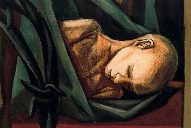 Mural of Human Rights. Dead Child (Detail), 1953 - Вела Дзанетти