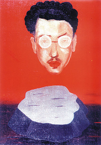 Portrait of Sașa Pană (To My Dear Sașa Pană), 1930 - Віктор Браунер