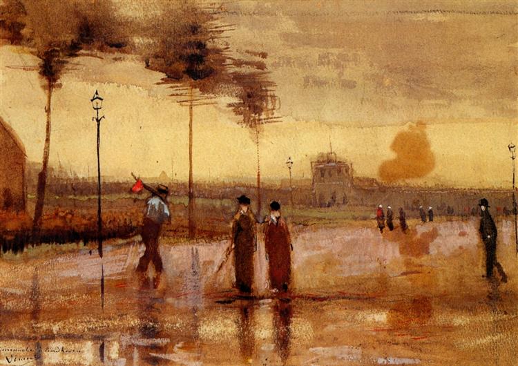 A Sunday in Eindhoven, 1885 - Vincent van Gogh