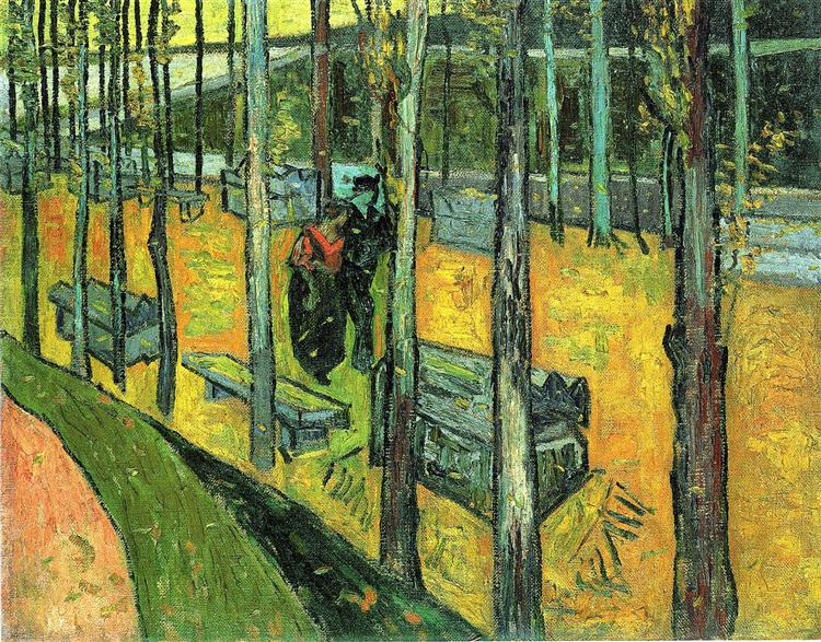 Alychamps, Autumn, 1888 - Vincent van Gogh