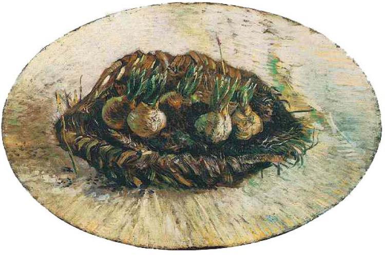 Basket of Sprouting Bulbs, 1887 - Винсент Ван Гог