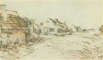 Cottages in Saintes-Maries - Vincent van Gogh