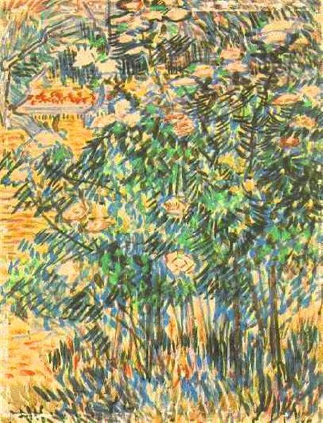 Flowering Shrubs, 1889 - Vincent van Gogh