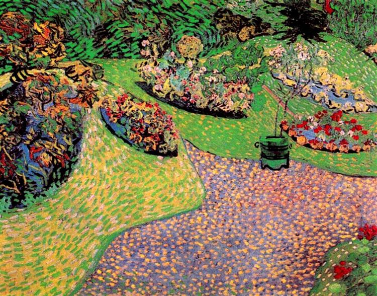 Garden in Auvers, 1890 - Vincent van Gogh