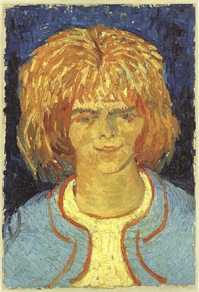 Girl with Ruffled Hair (The Mudlark), 1888 - Винсент Ван Гог