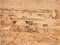 Harvest Landscape - Vincent van Gogh