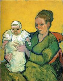 Mother Roulin with Her Baby - Vincent van Gogh