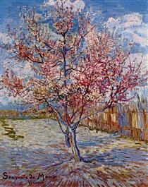Peach Tree in Bloom (in memory of Mauve) - Vincent van Gogh