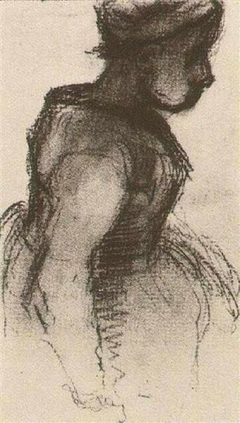 Peasant Girl, Half-Figure, 1885 - Винсент Ван Гог