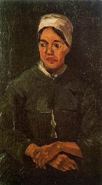 Peasant Woman, Seated - Vincent van Gogh