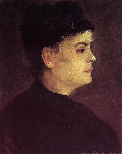 Портрет жінки, 1887 - Вінсент Ван Гог