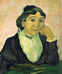 Portrait of Madame Ginoux (L'Arlesienne) - Vincent van Gogh