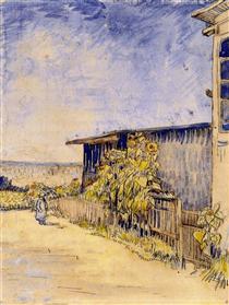 Shed with Sunflowers - Vincent van Gogh