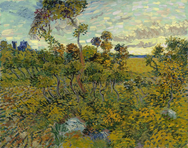 Coucher de soleil à Montmajour, 1888 - Vincent van Gogh