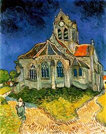 The Church at Auvers - Винсент Ван Гог