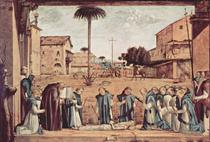 Burial of St. Jerome - Vittore Carpaccio