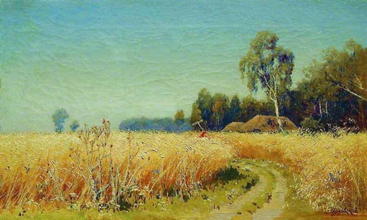 Grain is maturing, 1870 - Владимир Орловский