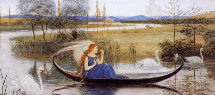My Soul is an Enchanted Boat... - Walter Crane