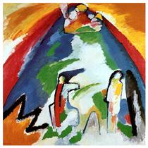 A mountain - Wassily Kandinsky