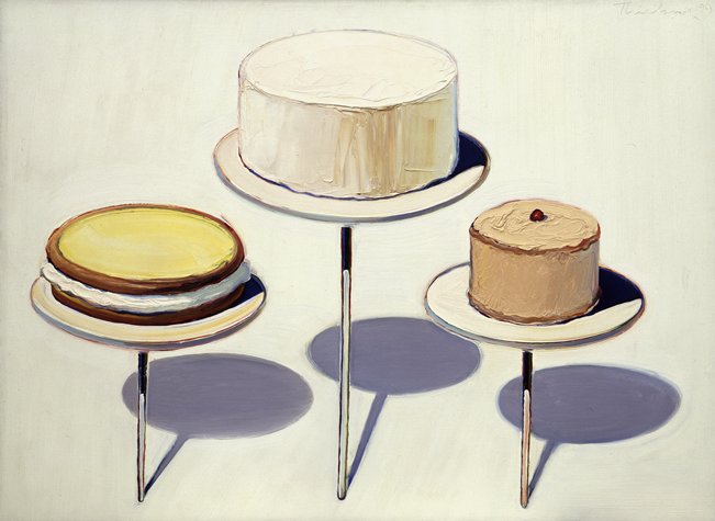 Display Cakes, 1963 - Wayne Thiebaud