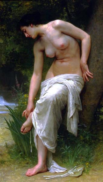 After the Bath, c.1894 - Адольф Вільям Бугро
