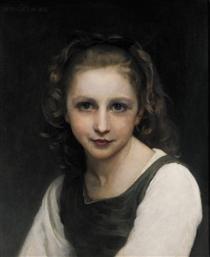 Portrait of a Young Girl - William Bouguereau