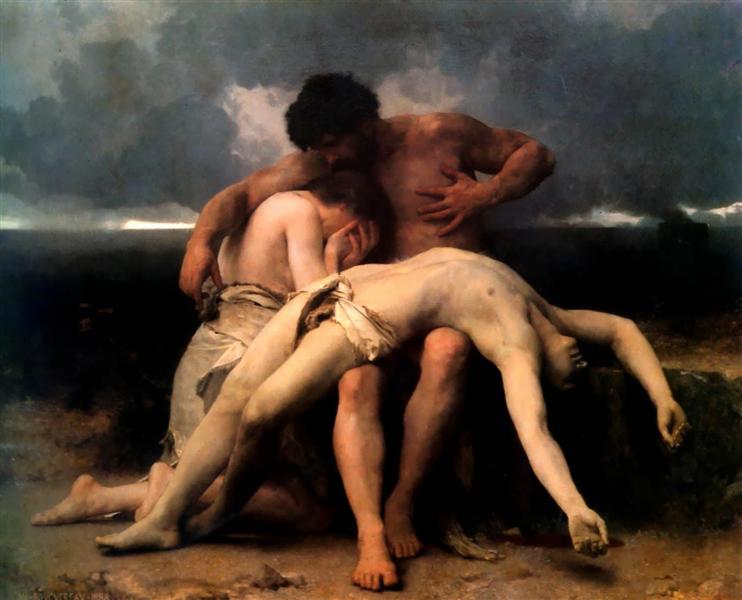Первый траур, 1888 - Вильям Адольф Бугро