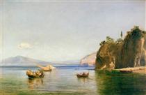 The Caves of Ulysses at Sorrento, Naples - William Collins