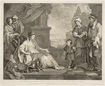 Moses Brought to the Pharaoh's Daughter - William Hogarth