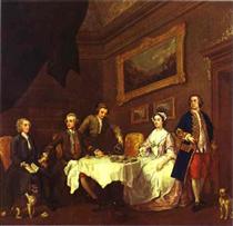 The Strode Family - William Hogarth