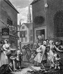 Times of the Day, Noon - William Hogarth